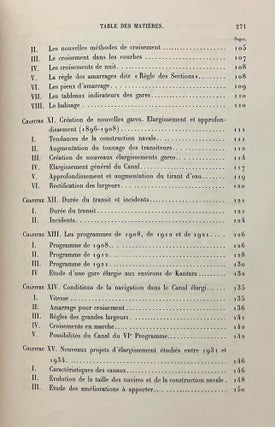 Histoire de la navigation dans le Canal de Suez