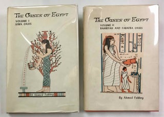 Item #M9586 The Oases of Egypt. Vol. I: Siwa Oasis. Vol. II: Bahriyah and Farafra Oases (complete...[newline]M9586-00.jpeg