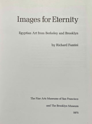 Images for Eternity. Egyptian Art from Berkeley and Brooklyn.[newline]M9605-02.jpeg