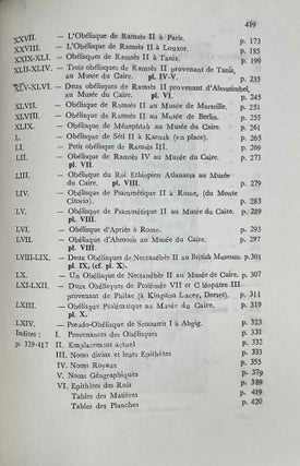 Les obélisques égyptiens. Histoire et archéologie.[newline]M9606-16.jpeg