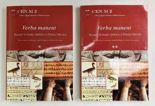 Item #M9608a Verba manent. Recueil d'études dédiées à Dimitri Meeks. 2 volumes (complete...[newline]M9608a-00.jpeg