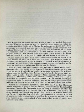 Statuettes &eacute;gyptiennes. Chaouabtis, ouchebtis.[newline]M9610-04.jpeg