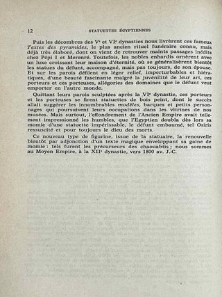 Statuettes &eacute;gyptiennes. Chaouabtis, ouchebtis.[newline]M9610-05.jpeg