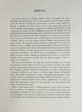 Ostraca hiératiques (Catalogue Général du Musée du Caire, Nos. 25501-25832)[newline]M9614-04.jpeg
