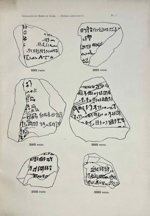 Ostraca hiératiques (Catalogue Général du Musée du Caire, Nos. 25501-25832)[newline]M9614-09.jpeg
