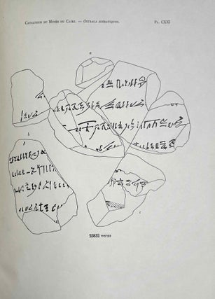 Ostraca hiératiques (Catalogue Général du Musée du Caire, Nos. 25501-25832)[newline]M9614-11.jpeg