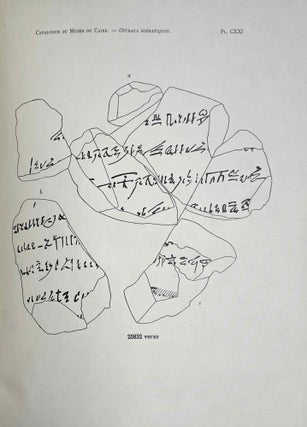 Ostraca hiératiques (Catalogue Général du Musée du Caire, Nos. 25501-25832)