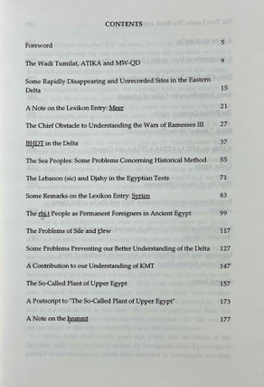 Some Geographical Notes on Ancient Egypt. A Selection of Published Papers, 1975-1997.[newline]M9618-02.jpeg