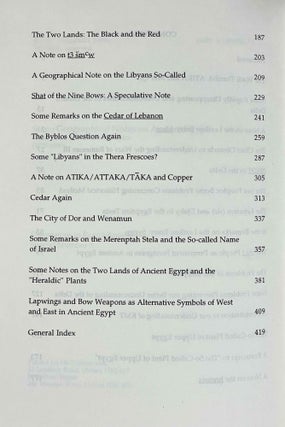 Some Geographical Notes on Ancient Egypt. A Selection of Published Papers, 1975-1997.[newline]M9618-03.jpeg