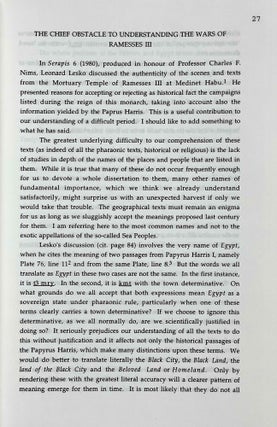 Some Geographical Notes on Ancient Egypt. A Selection of Published Papers, 1975-1997.[newline]M9618-06.jpeg