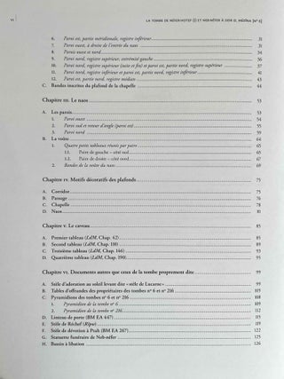 La tombe de Nefer-Hotep (I) et Neb-Nefer &agrave; Deir el-Medina [No 6] et autres documents les concernant. Vol. I: Texte[newline]M9622a-03.jpeg