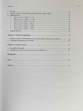 La tombe de Nefer-Hotep (I) et Neb-Nefer &agrave; Deir el-Medina [No 6] et autres documents les concernant. Vol. I: Texte[newline]M9622a-04.jpeg