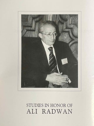 Studies in honor of Ali Radwan. Vol. 2.[newline]M9631-01.jpeg