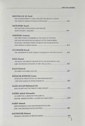 Studies in honor of Ali Radwan. Vol. 2.