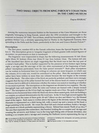 Studies in honor of Ali Radwan. Vol. 2.[newline]M9631-05.jpeg