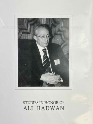 Studies in honor of Ali Radwan. Volumes 1, 2 & 3 (complete set)[newline]M9631a-03.jpeg