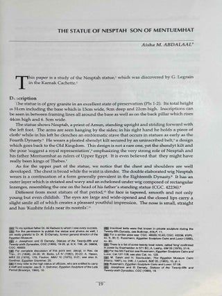 Studies in honor of Ali Radwan. Volumes 1, 2 & 3 (complete set)[newline]M9631a-09.jpeg
