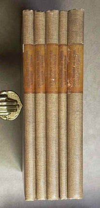 Item #M9635 Denkmäler aus Aegypten und Aethiopien. Text volumes 1 to 5 (complete text). FIRST...[newline]M9635-00.jpeg