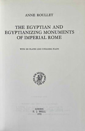 The Egyptian and Egyptianizing monuments of imperial Rome[newline]M9666-01.jpeg