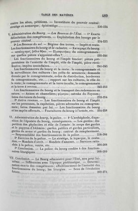 La vie municipale dans l'Egypte romaine