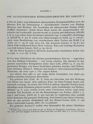Einleitung in die assyrischen K&ouml;nigsinschriften. Erster Teil: Das zweite Jahrtausend v. Chr. Zweiter Teil: 934-722 V. Chr.