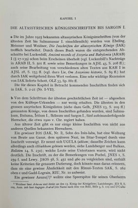 Einleitung in die assyrischen Königsinschriften. Erster Teil: Das zweite Jahrtausend v. Chr. Zweiter Teil: 934-722 V. Chr.