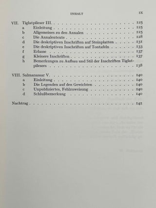 Einleitung in die assyrischen K&ouml;nigsinschriften. Erster Teil: Das zweite Jahrtausend v. Chr. Zweiter Teil: 934-722 V. Chr.