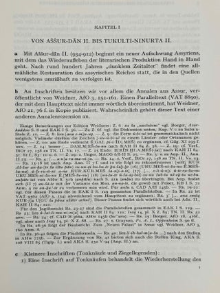 Einleitung in die assyrischen K&ouml;nigsinschriften. Erster Teil: Das zweite Jahrtausend v. Chr. Zweiter Teil: 934-722 V. Chr.