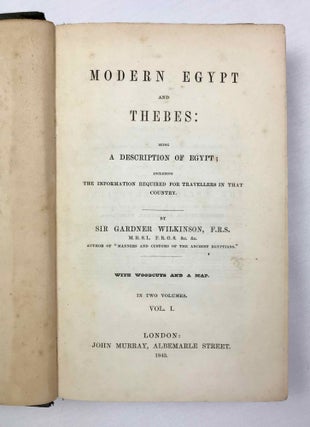 Modern Egypt and Thebes. Being a description of Egypt. Including the information required for travellers in that country.[newline]M9685-03.jpeg