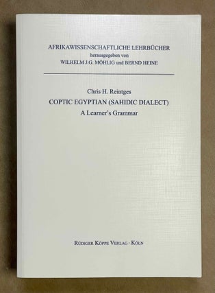 Item #M9693 Coptic Egyptian (Sahidic dialect). A learner's grammar. REINTGES Christoph Hanns