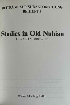 Studies in Old Nubian[newline]M9714-01.jpeg
