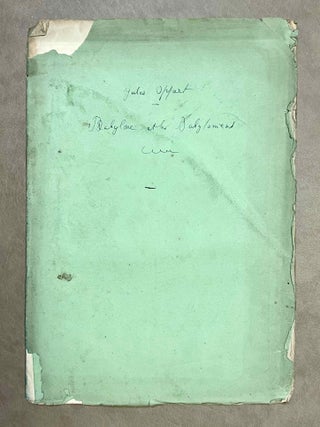 M&eacute;moires pr&eacute;sent&eacute;s par divers savants &agrave; l'Acad&eacute;mie des Inscriptions et Belles-Lettres de l'Institut Imp&eacute;rial de France. Premi&egrave;re s&eacute;rie: Sujets divers d'&eacute;rudition. Tome VIII, 1e partie. Etude sur le monument bilingue de Delphes. M&eacute;moire sur la date historique d'un renouvellement de la p&eacute;riode sothiaque, l'antiquit&eacute; et la constitution de cette p&eacute;riode. M&eacute;moire sur cette question: La pr&eacute;cession des &eacute;quinoxes a-t-elle &eacute;t&eacute; connue des Egyptiens ou de quelque autre peuple avant Hipparque? M&eacute;moire sur les rapports de l'Egypte et de l'Assyrie dans l'antiquit&eacute;, d'apr&egrave;s les textes cun&eacute;iformes.[newline]M9724-12.jpeg