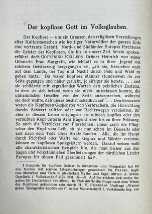 Akephalos der kopflose gott