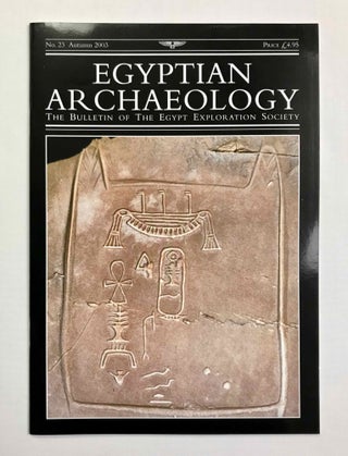 Egyptian Archaeology. The Bulletin of the Egypt Exploration Society. No. 9 (1996) through No. 42 (2013) inclusive. Including Index for Issues 21-30 (2002-07).[newline]M9768-14.jpeg