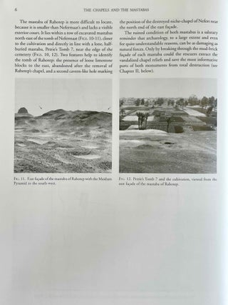 The tombs of Nefermaat and Rahotep at Maidum. Discovery, destruction and reconstruction.[newline]M9770-11.jpeg
