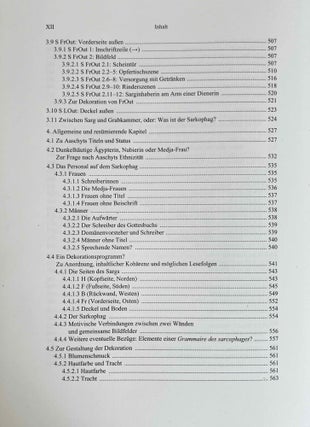 Sarg und Sarkophag der Aaschyt (Kairo JE 47355 und 47267). 2 volumes (complete set)
