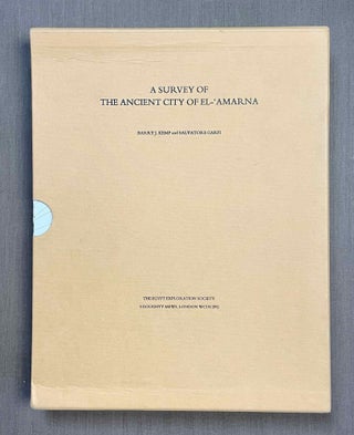Item #M9784 A survey of the ancient city of El-Amarna. KEMP Barry J. - GARFI Salvatore