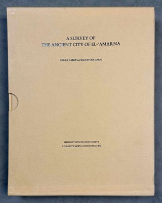 Item #M9784d A survey of the ancient city of El-Amarna. KEMP Barry J. - GARFI Salvatore