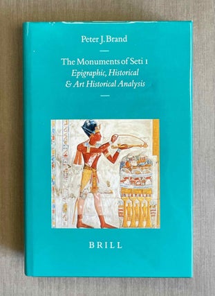 Item #M9792 The monuments of Seti I. Epigraphic, historical, and art historical analysis. BRAND...[newline]M9792-00.jpeg