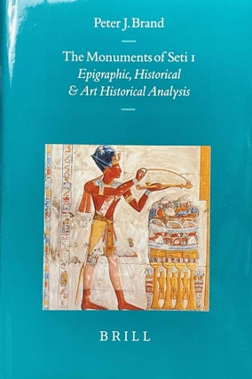 Item #M9792a The monuments of Seti I. Epigraphic, historical, and art historical analysis. BRAND...[newline]M9792a-00.jpeg