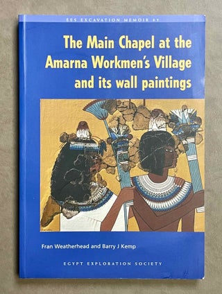 Item #M9800 The main chapel at the Amarna Workmen's Village and its wall paintings....