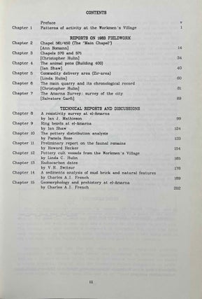 Amarna Reports I-VI (complete set)