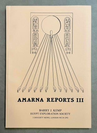 Amarna Reports I-VI (complete set)[newline]M9801-11.jpeg