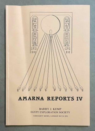 Amarna Reports I-VI (complete set)
