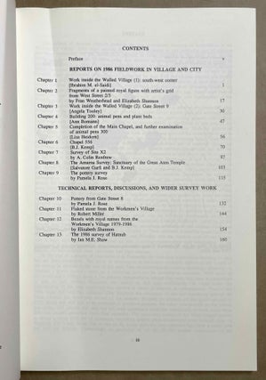 Amarna Reports I-VI (complete set)