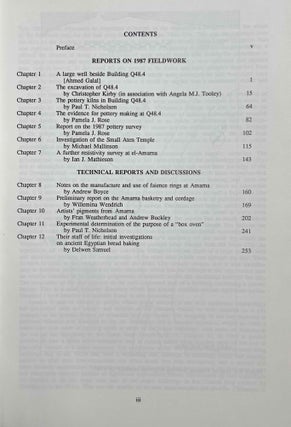 Amarna Reports I-VI (complete set)