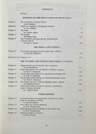 Amarna Reports I-VI (complete set)