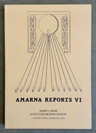 Amarna Reports I, II, IV, V and VI (missing only vol. III)