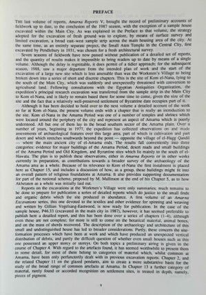 Amarna Reports I, II, IV, V and VI (missing only vol. III)