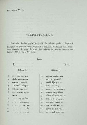 Manuscrits coptes du Musée d'antiquités des Pays-Bas à Leide